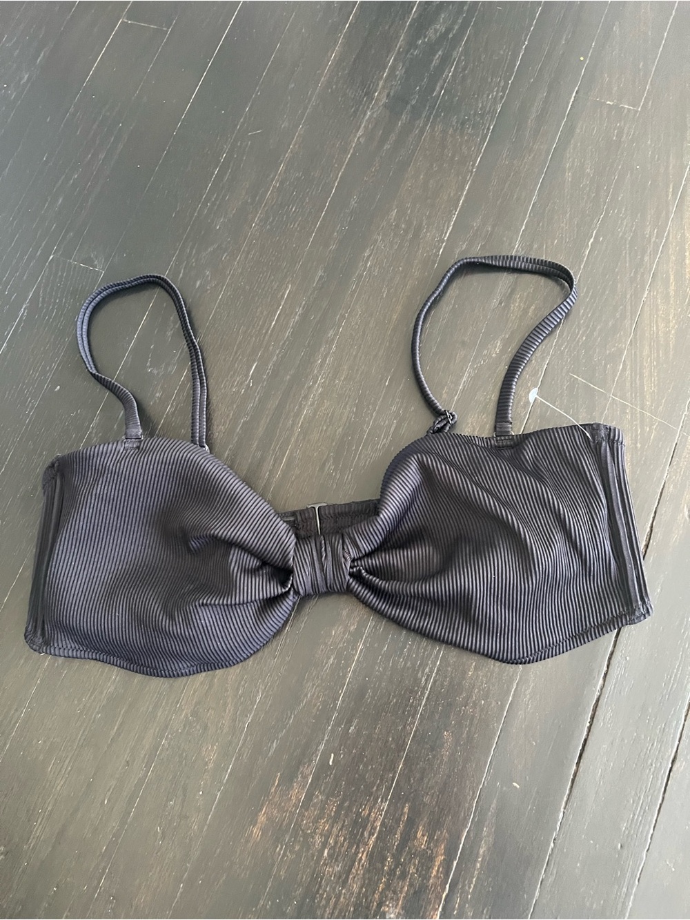 Old Navy Black Bikini Top with Straps